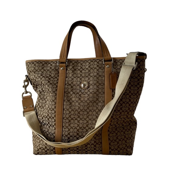 Coach Handbags - Coach Signature Voyage Bag